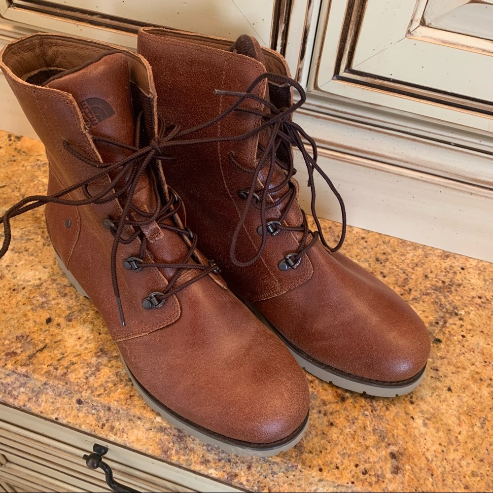 The North Face leather boots size 11